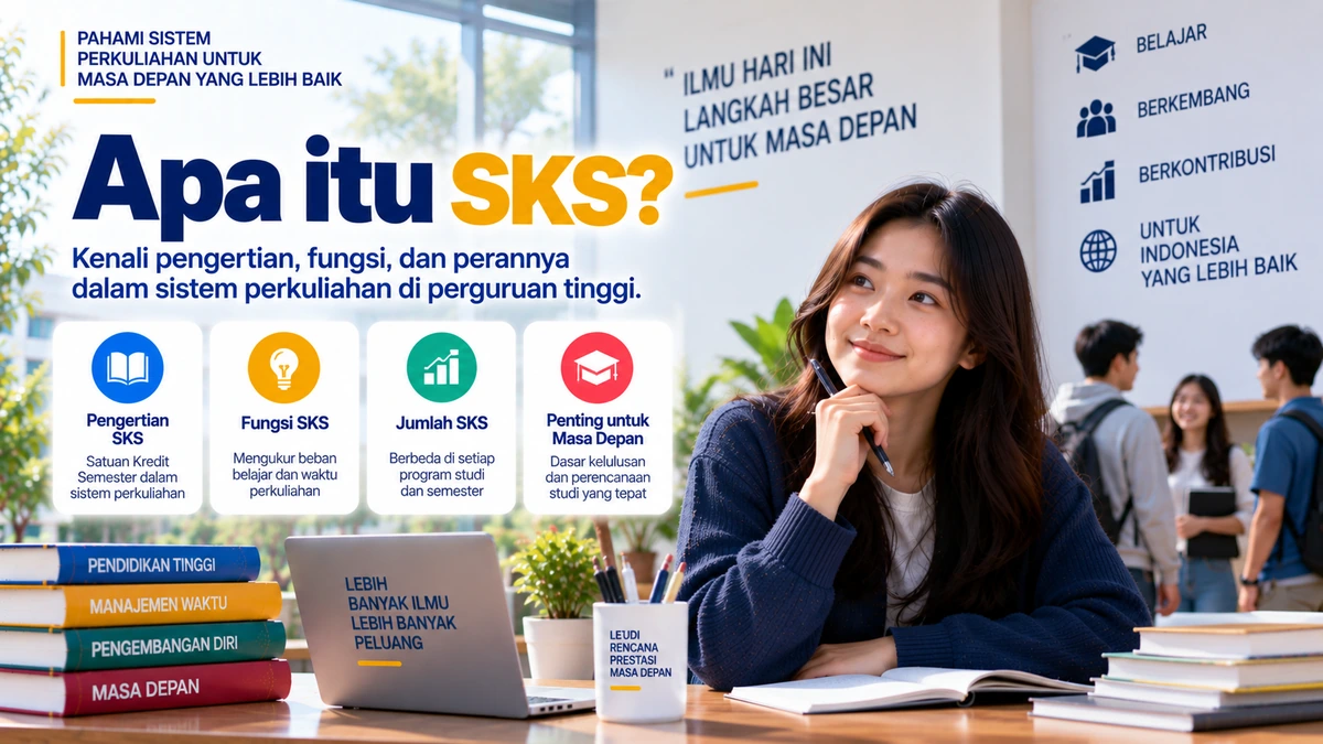 Apa Itu SKS? Pengertian, Fungsi, dan Cara Kerjanya dalam Perkuliahan