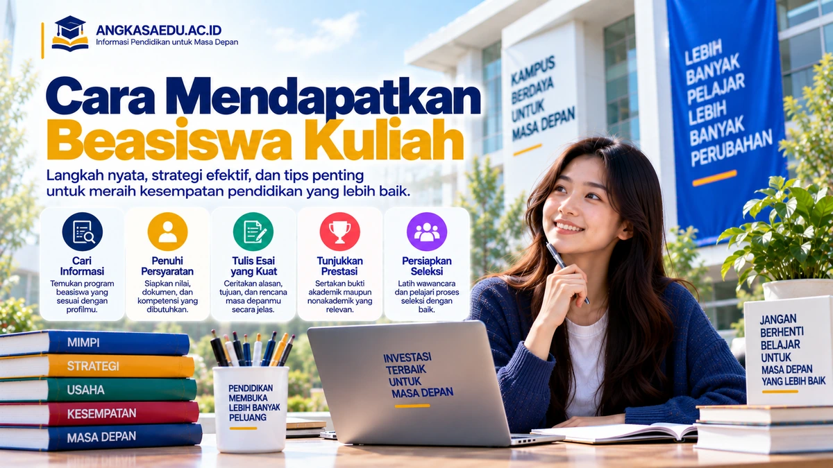 Cara Mendapatkan Beasiswa Kuliah: Panduan dan Strategi agar Peluang Lolos Lebih Besar