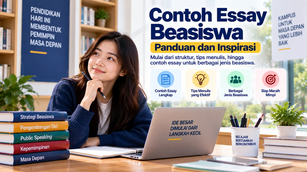 Contoh Essay Beasiswa yang Menarik dan Cara Menulisnya agar Lebih Meyakinkan